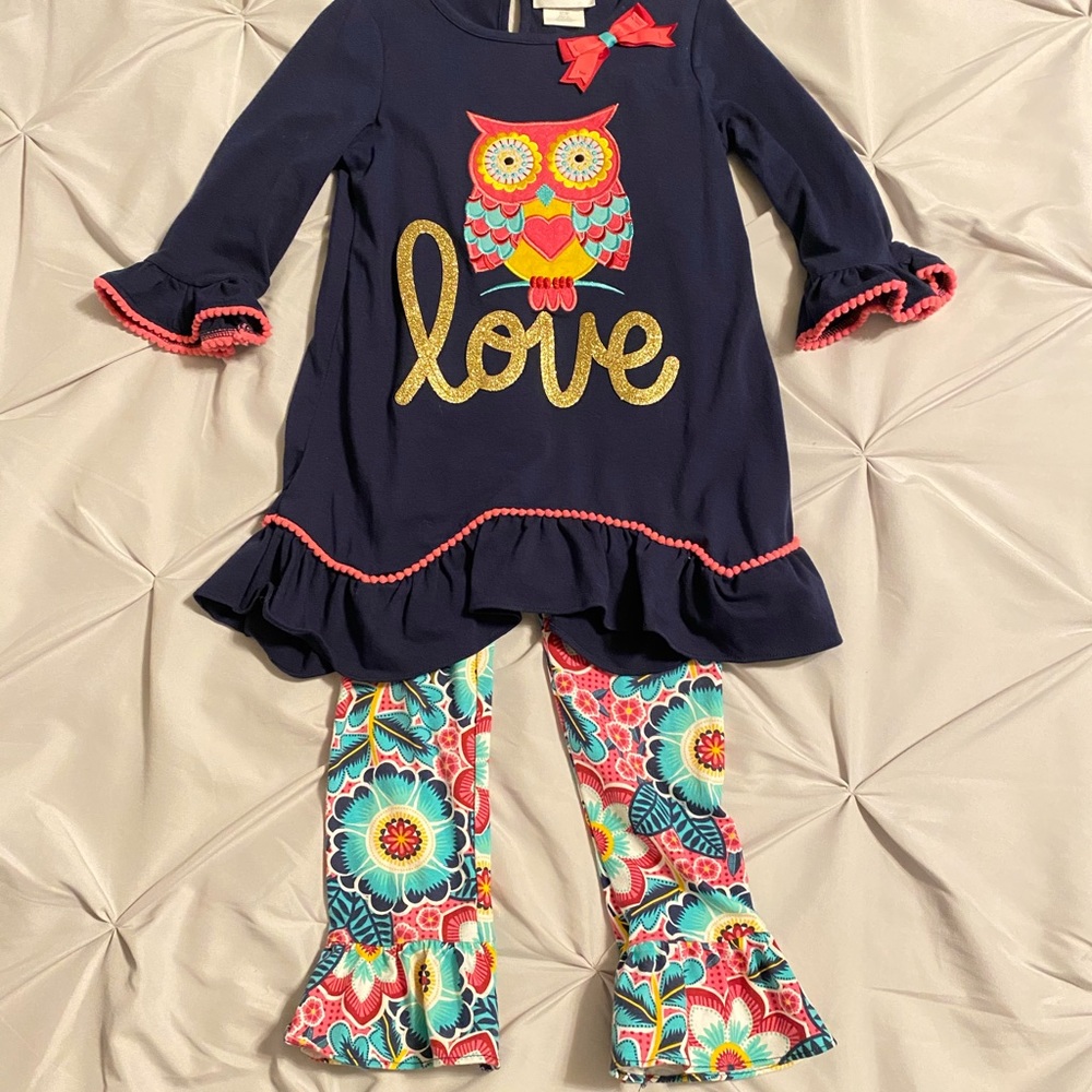 NWOT Size 8 Girls Boutique Set